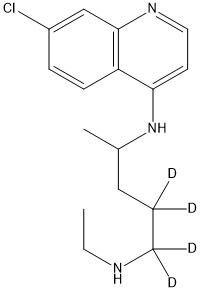 Desethyl Chloroquine-d4
